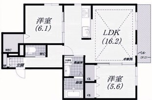 ア・ライヴ本山の物件間取画像